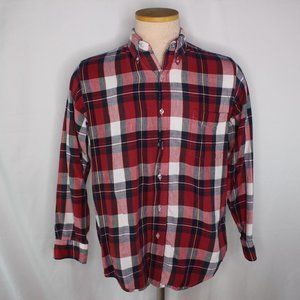 Vintage LL Bean Flannel Shirt Made in USA